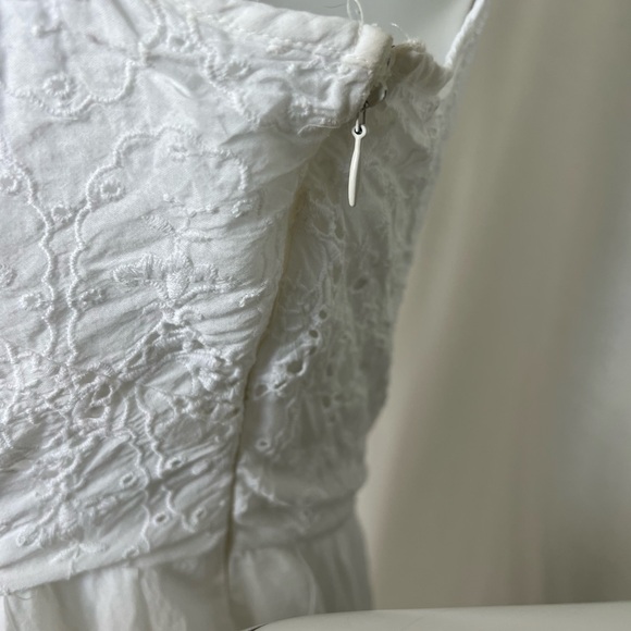 Anthropologie Maeve tiered, eyelet, midi dress - Picture 7 of 13